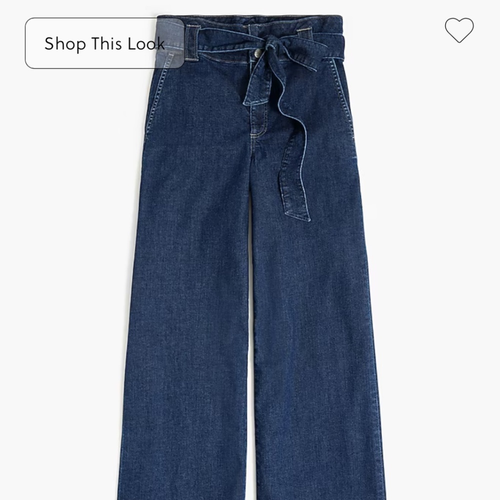 J Crew Factory High Rise Trouser Jean